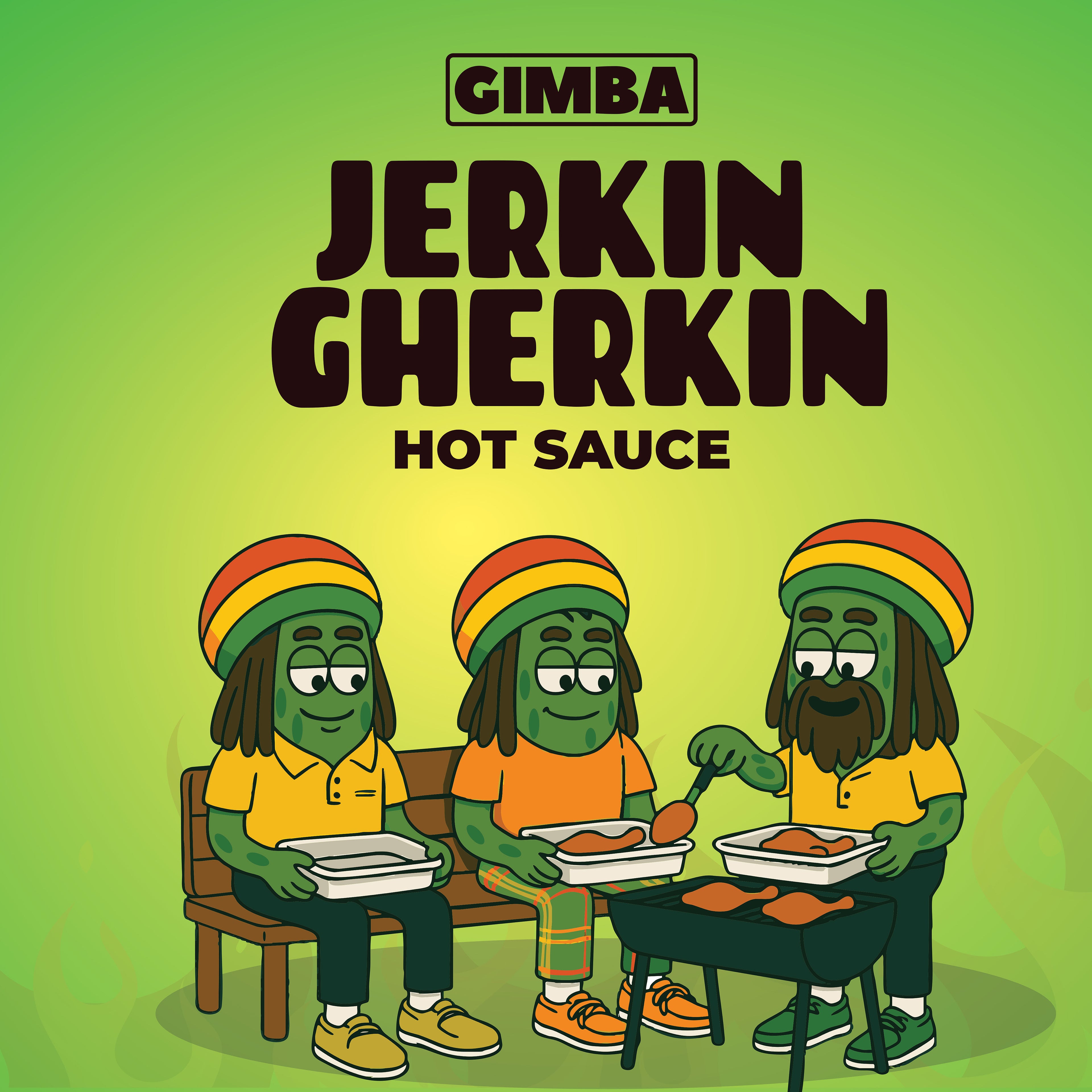 JERKIN GHERKIN 250 ml Hot Sauce