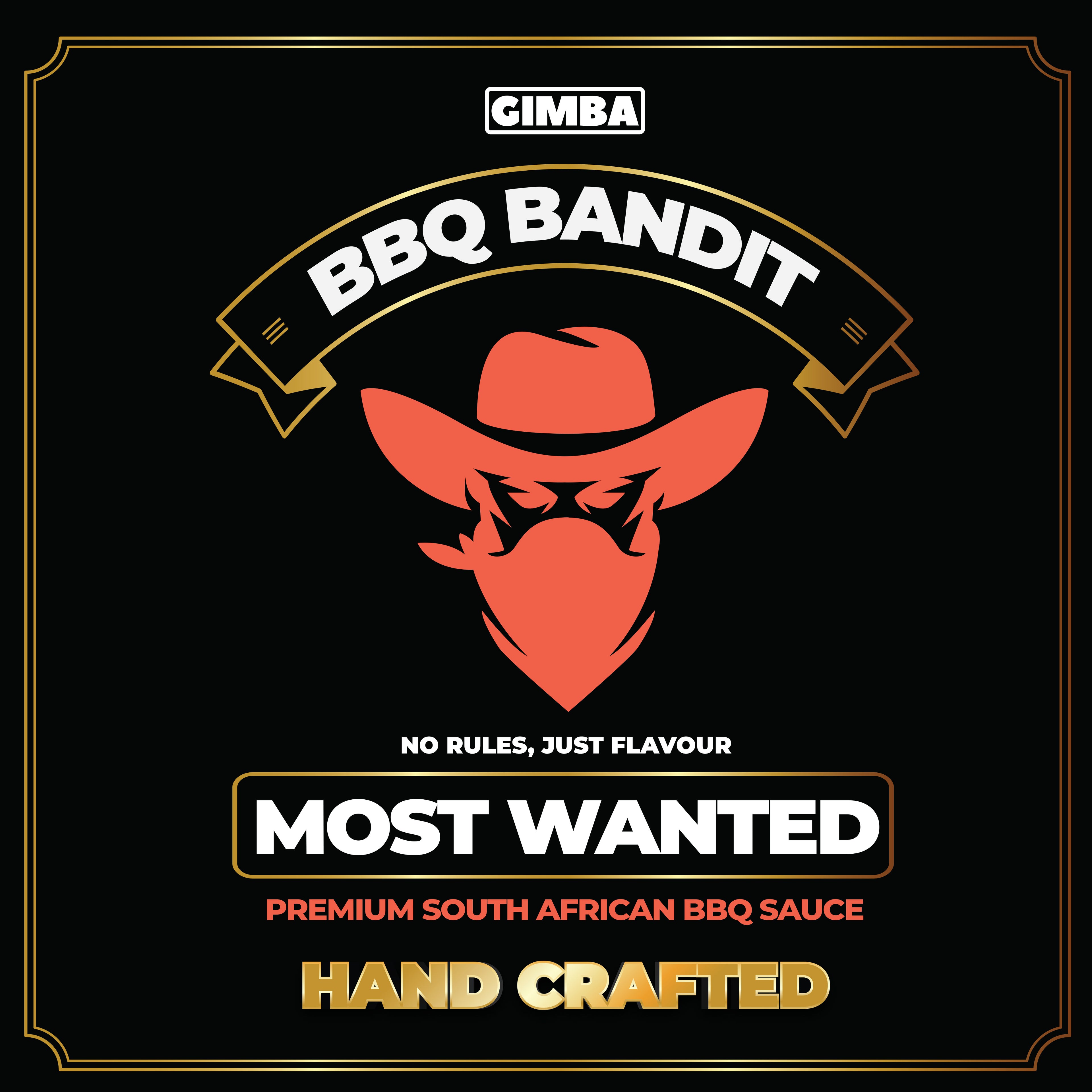 BBQ BANDIT PREMIUM SAUCE 445 ml