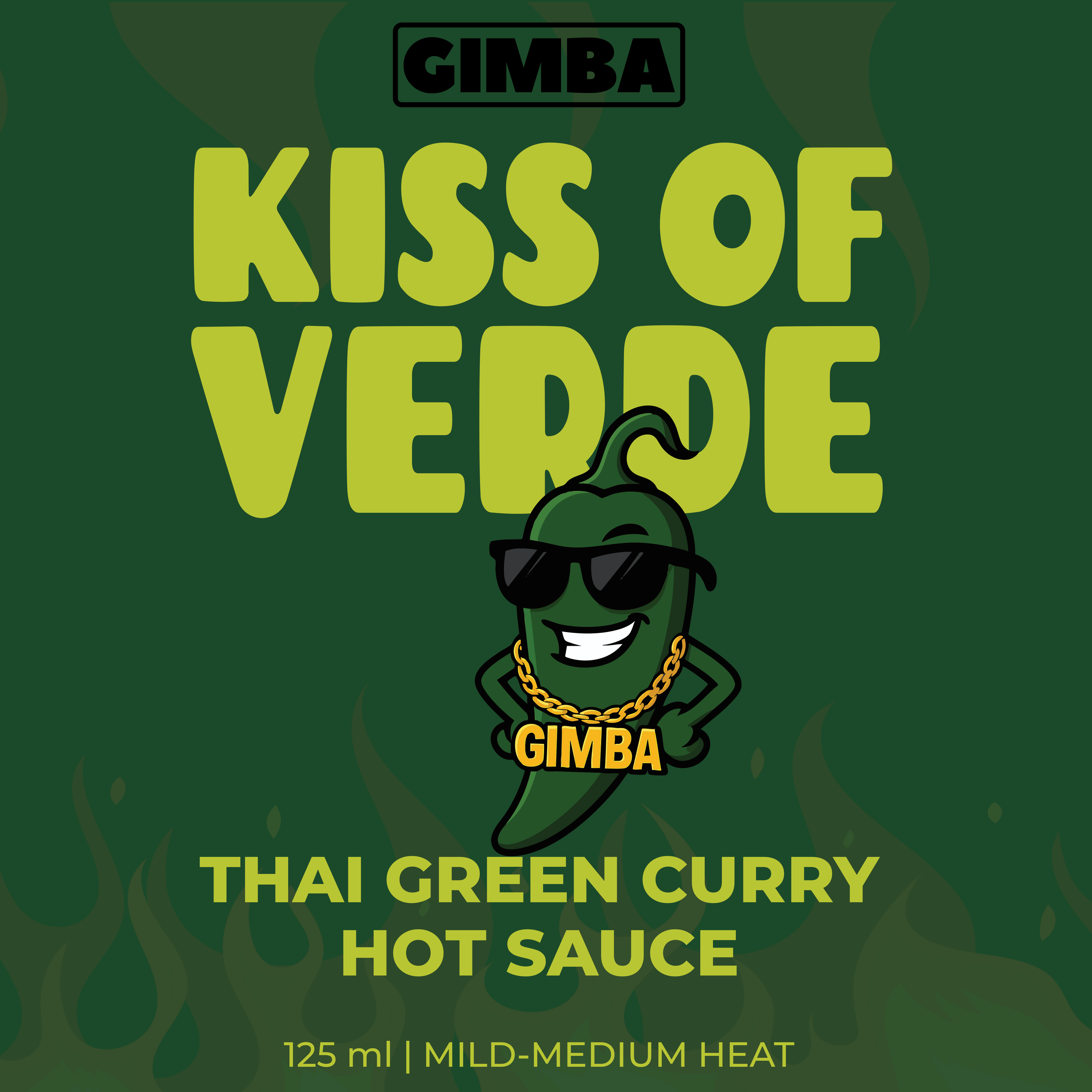 KISS OF VERDE Hot Sauce 250 ml
