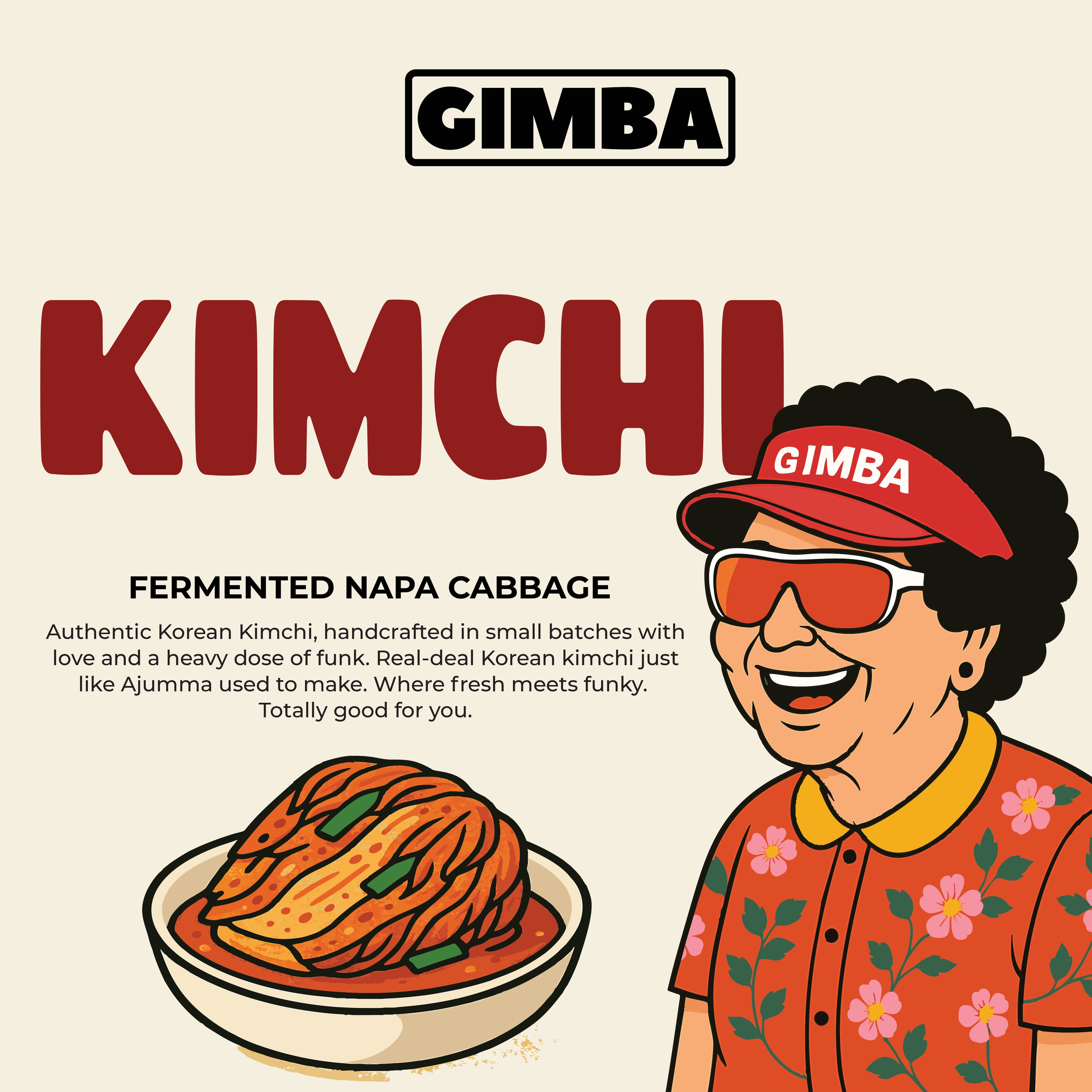 FRESH AUTHENTIC NAPA CABBAGE KIMCHI 800G